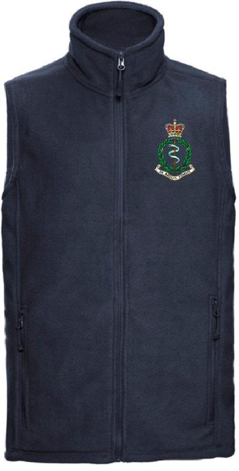 RAMC Premium Outdoor Sleeveless Regimental Fleece (Gilet) image 3