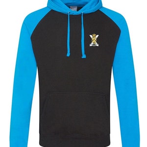 Sudadera con capucha de béisbol premium del Regimiento Real de Escocia