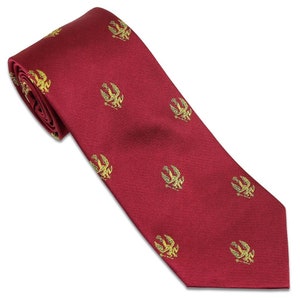 King&#39;s Royal Hussars Crest Tie (Silk)