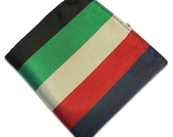 9th Regiment RLC Silk Pocket Square