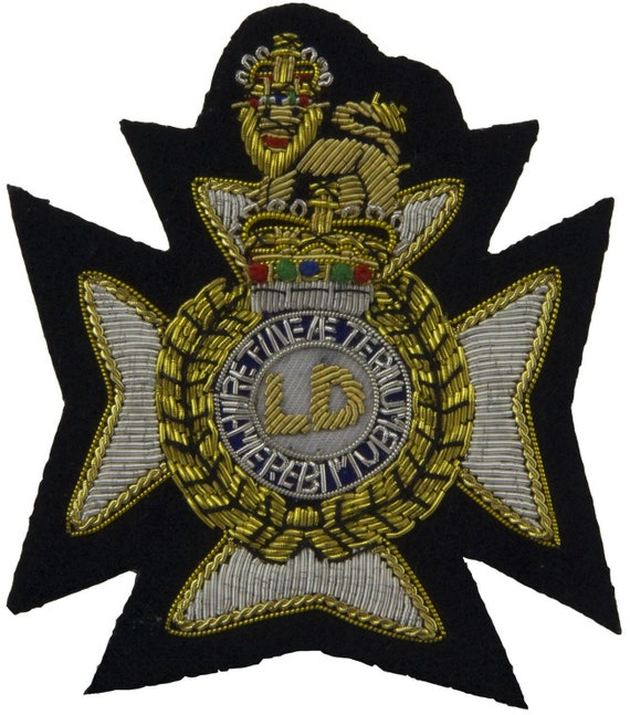 Light Dragoon Guards Blazer Badge Etsy