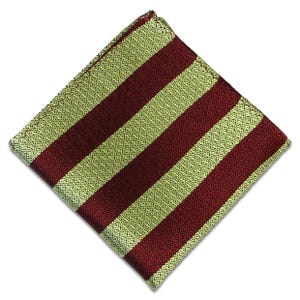 King's Royal Hussars Silk Non Crease Pocket Square image 1