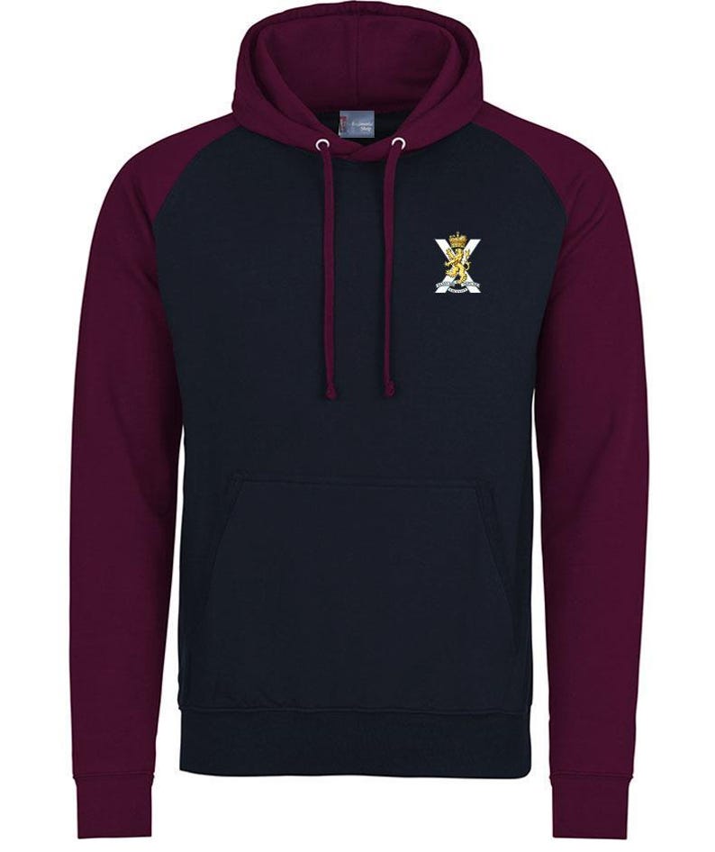 Sudadera con capucha de béisbol premium del Regimiento Real de Escocia imagen 9
