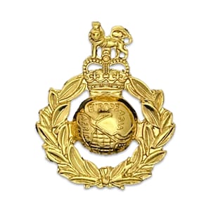 Royal Marines Beret Badge - Gold