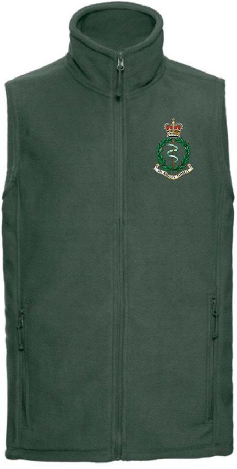 RAMC Premium Outdoor Sleeveless Regimental Fleece (Gilet) image 2