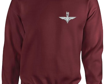 Zwaar uitgevoerd sweatshirt parachuteregiment