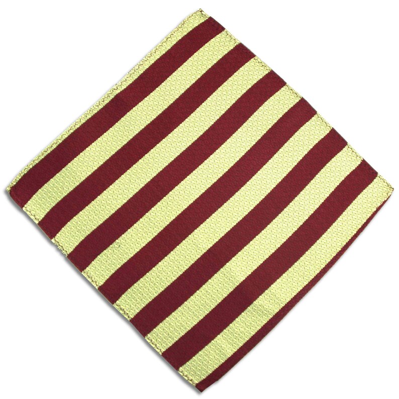King's Royal Hussars Silk Non Crease Pocket Square image 2