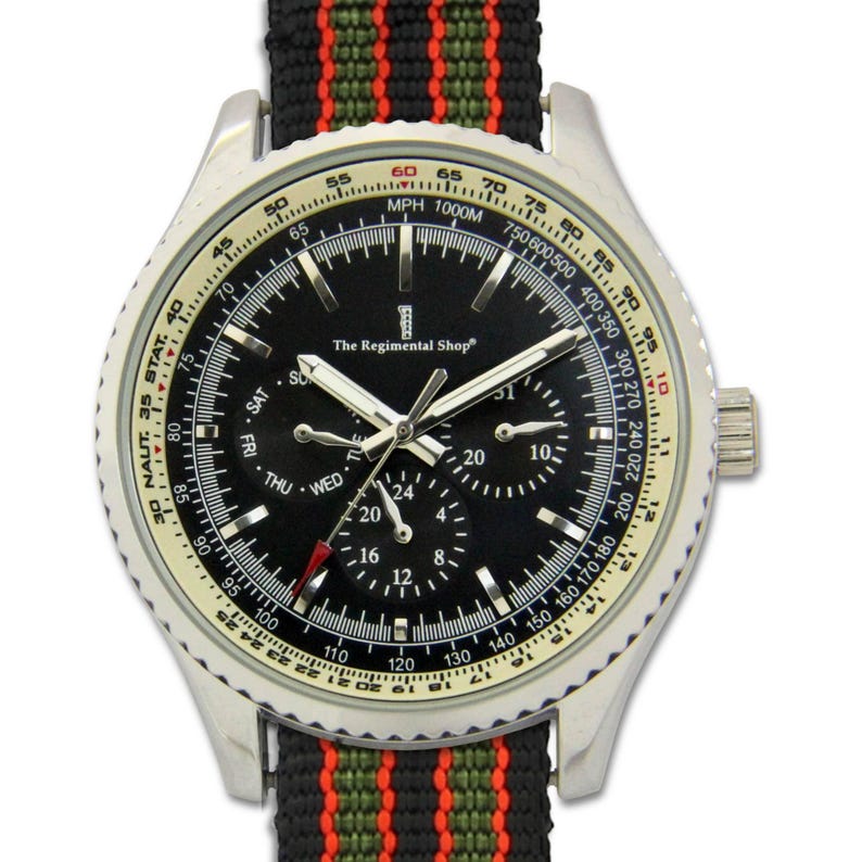 James Bond Military Multi Dial Watch image 1