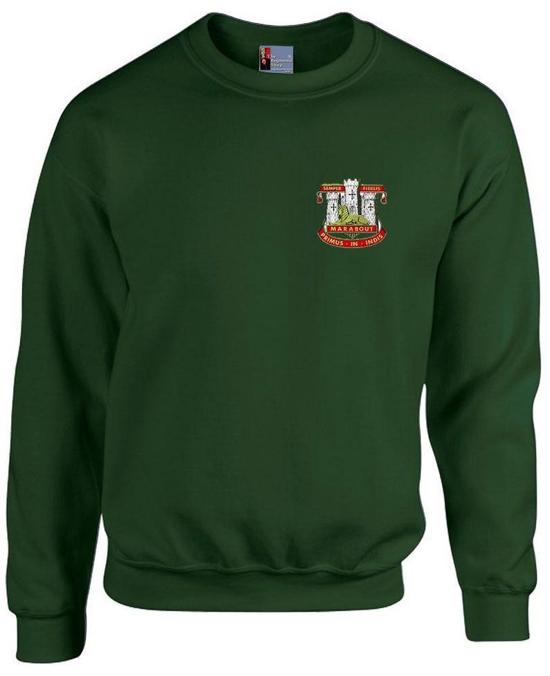 Devonshire and Dorset Regimental Heavy Duty Sweatshirt image 1