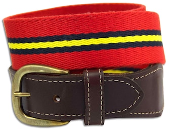 Royal Artillery Webbing Belt - 'Stable Belt' Design