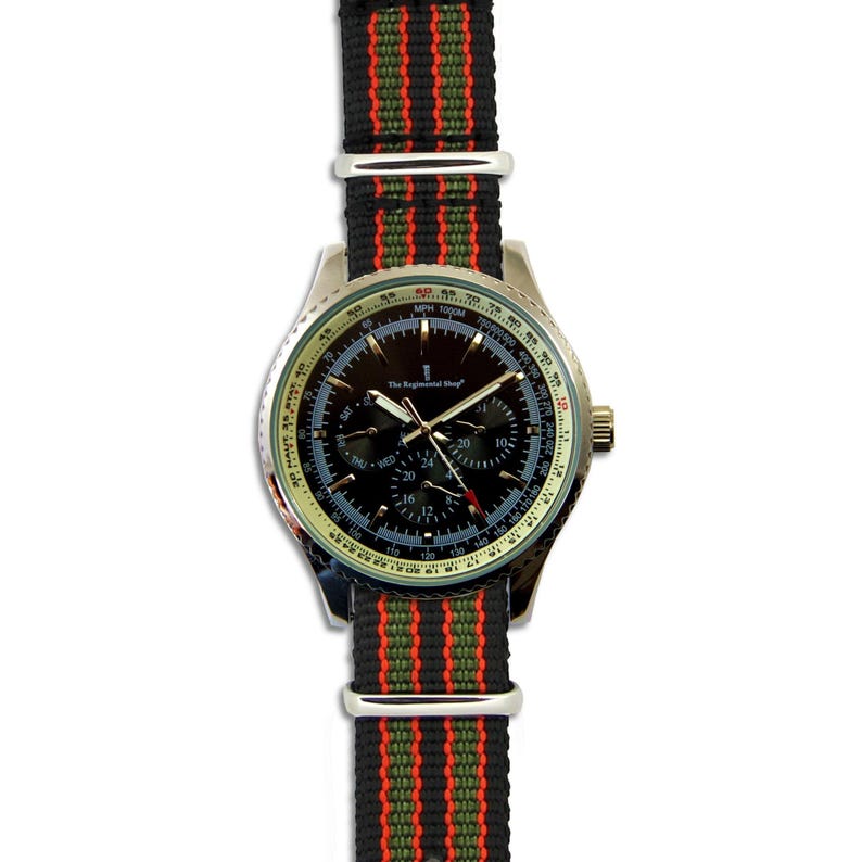 James Bond Military Multi Dial Watch image 4