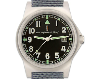 G10 Military Watch with Silver Watch Strap