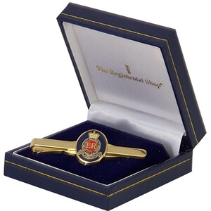 Royal Horse Artillery (RHA) Gilt Enamel Tie Clip