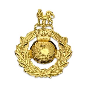 Royal Marines Beret Badge - Gold