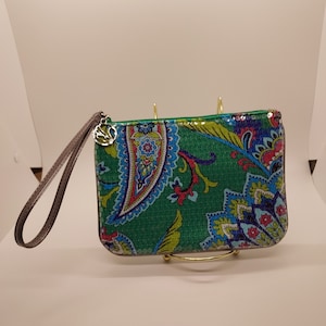 Vera Bradley Armband: Grün Multicolor Glitzer Floral