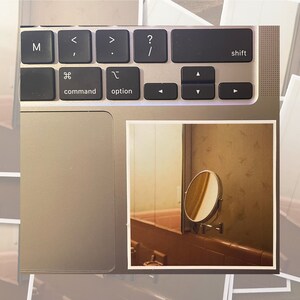 Second Home Photographic Square Sticker • Durable Vinyl Sticker • Laptop Sticker • ObscuraPrintShop • Scratch Proof Sticker • Waterproof
