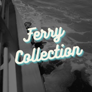 Kolekcja The Ferry • Pakiet pocztówek fotograficznych 4 x 6 cali • ObscuraPrintShop • Ręcznie robione pocztówki • Wydruk artystyczny • Poczta ślimakowa • Przyjaciele korespondencyjni • Analogowe