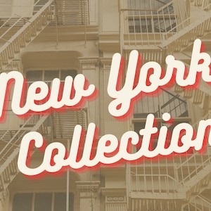 Coleção Nova York • Pacote de cartões postais fotográficos de 4 x 6 polegadas • ObscuraPrintShop • Cartões postais feitos à mão • Impressão artística • Correio tradicional • Pen Pals • Analógico