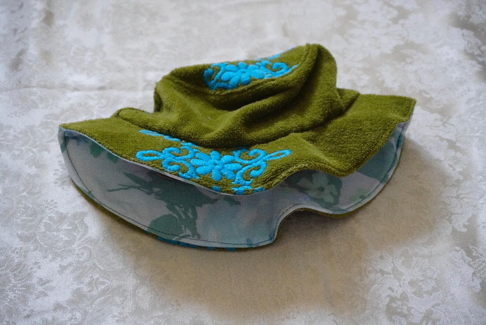 Vintage towel bucket hat / Vintage towel hat / handmade bucket Etsy