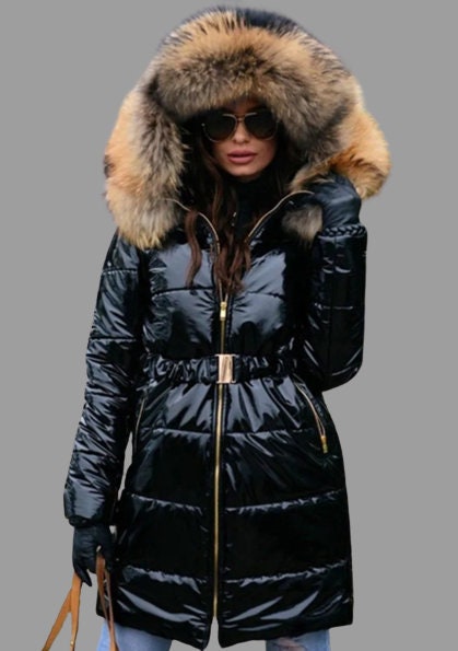 Women's Waterproof Winter Hooded Jacket Parka - Etsy