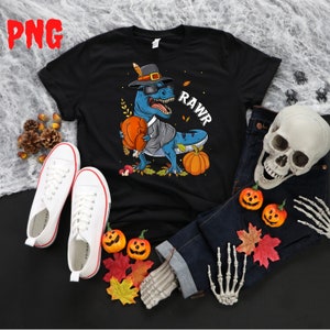 Rawr Dinosaurs Halloween PNG, Dinosaur PNG Pumpkin Png, T Rex Png, Halloween Skeleton Sublimation Design,Instant Download