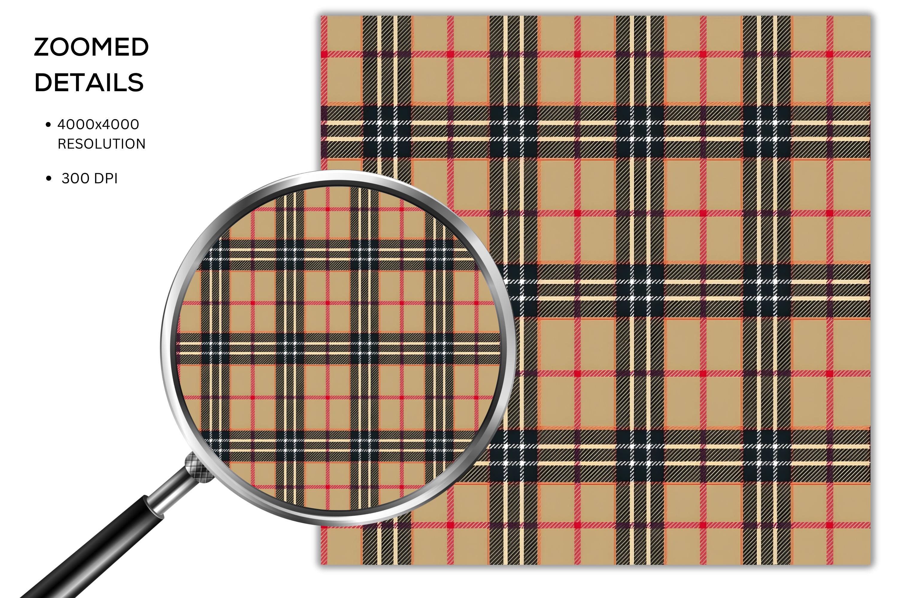 Plaid Digital Paper Pack | Seamless Tartan Pattern Backgrounds - Etsy
