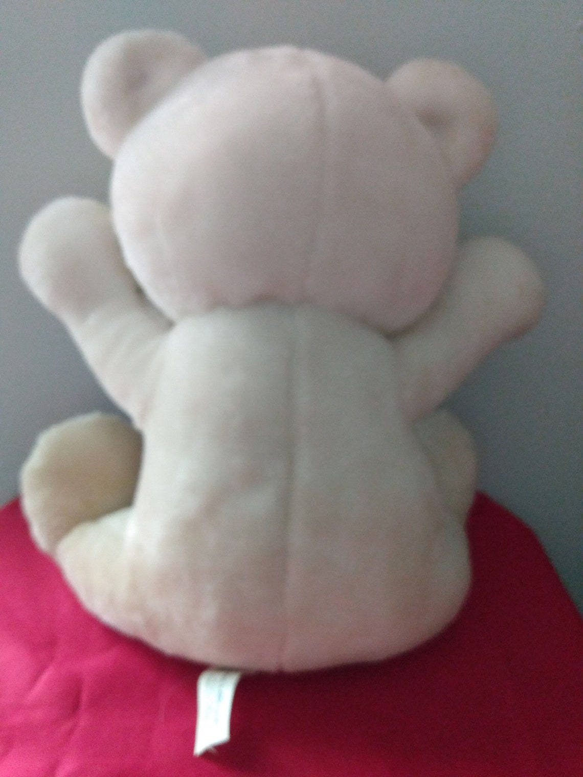 Vintage PeekABoo Toys Americana Patriotic Stuffed Teddy Bear Etsy