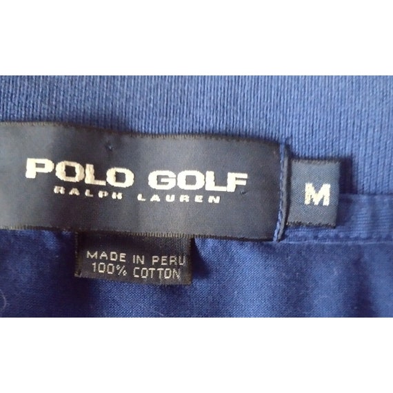 Vintage Ralph Lauren Polo Golf Crest Shirt Size M… - image 5