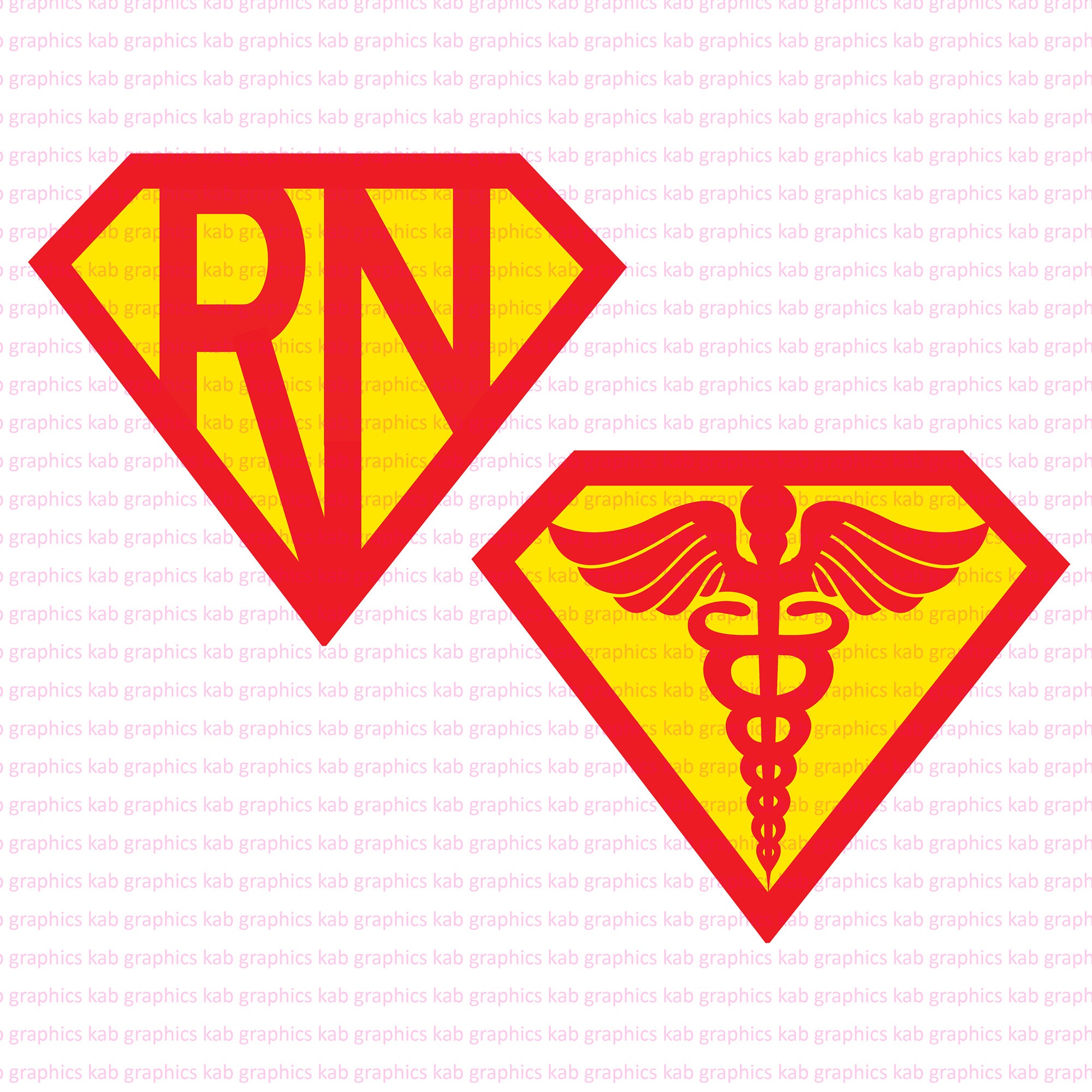 super-rn-combo-pack-registered-nurse-svg-superhero-etsy