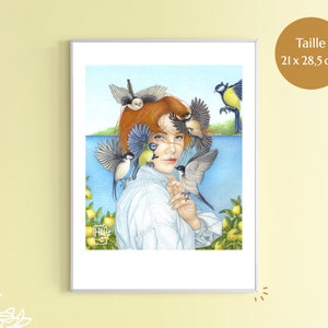 OPEN EDITION Classic Print - Les citronniers