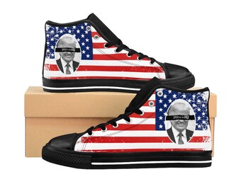 american military patriotic veteran sport sneakers
