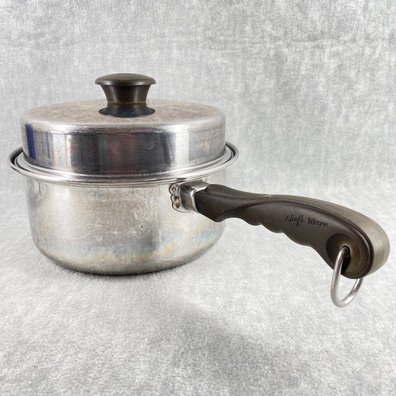 Chefs Ware by Townecraft 2 Quart Sauce Pan With Lid Vintage Etsy