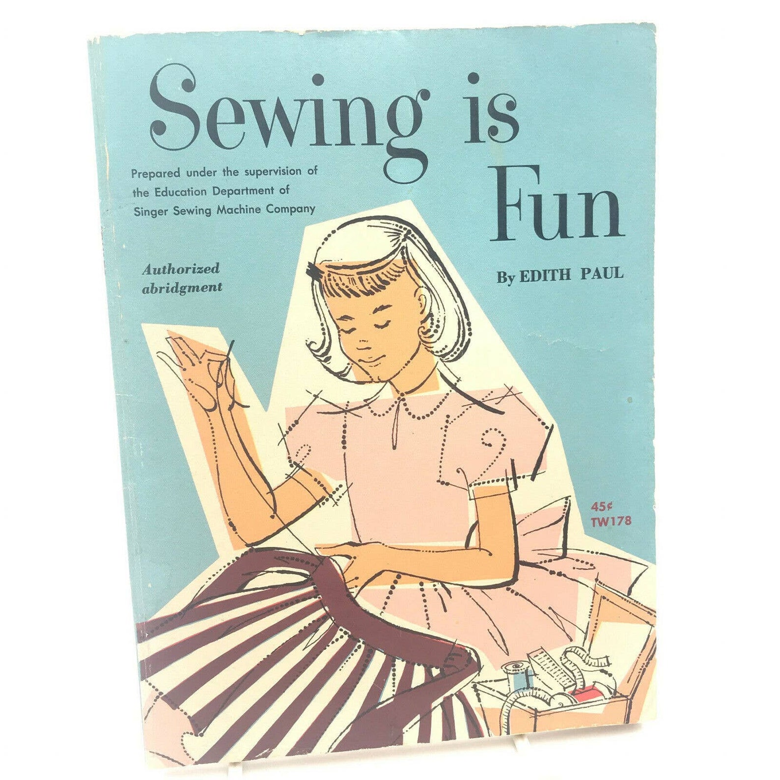 Sewing is Fun by Edith Paul Scholastic Book Services Paperback Etsy