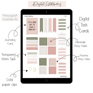 Digital Stationery | Digital Sticky Notes | Digital Planner Stickers | GoodNotes Stickers | Precropped Goodnotes stickers | GoodNotes file