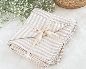 Linen Bed Sheet - Full Twin Double Queen King Sizes Linen Flat Sheet - Linen Bedding - Bed Top Sheet - Natural Linen Sheet