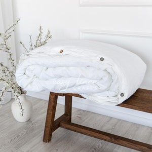 Linen Duvet Cover, Duvet Cover Queen, Duvet Cover King, Duvet Cover Twin, Stonewashed Linen Bedding - Custom Comforter Cover - 1 Duvet Cover