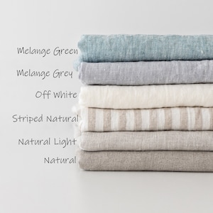 Linen tablecloth, stonewashed linen large table cloth, extra long tablecloth, rectangle tablecloth, oval table cloth, table linens