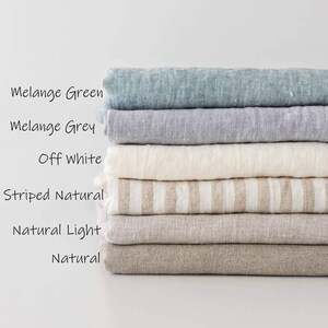 Linen Rod Pocket Curtain Panel - Long Window Drape - Custom Window Treatments - Stonewashed Linen Semi Sheer Curtain - 1 Panel