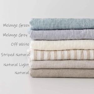 Linen Curtains with Back Tabs, Linen Drapes Set of 2, Bedroom Curtains, Living Room Curtains, Semi Sheer Curtains, Custom Window Curtains
