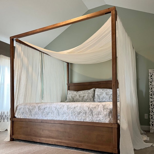Bed Canopy - Etsy UK