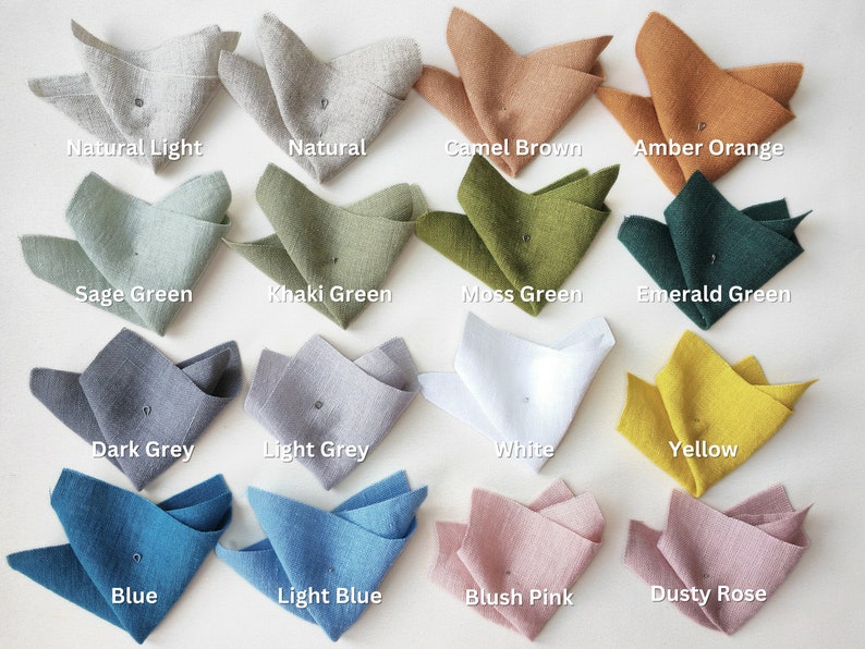 All colors linen fabric samples set fast delivery for linen curtains, shower curtains, linen slipcovers, linen tablecloths, linen bedding image 1