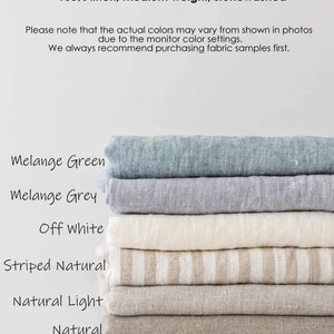 Kitchen Towels Set 5 Linen Towels Linen Dishcloths Set Dish Towels Guest Towels House Warming Hostess Gift Eco Friendly Towels image 2