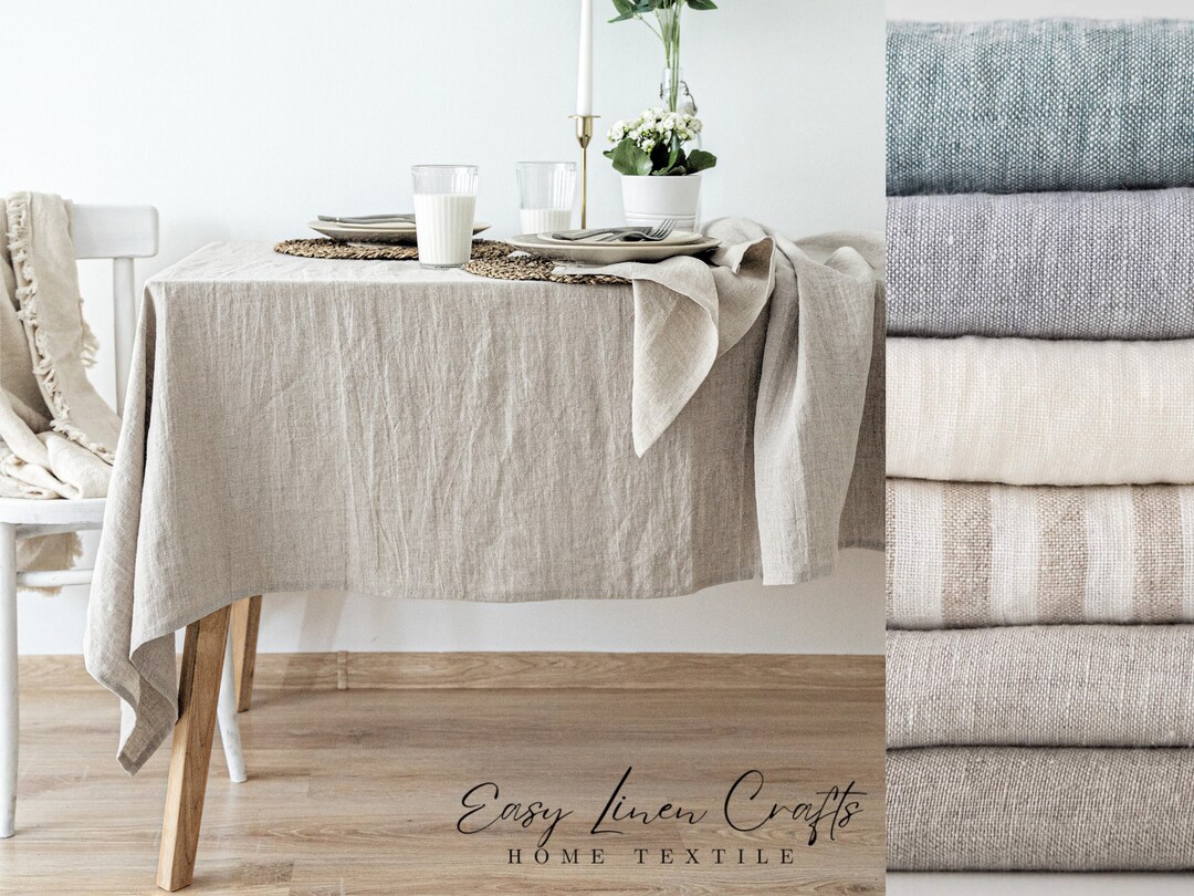 Table Line Cloth Linen Tablecloth - Extra Large Table Cloth - Custom Table Cover ...