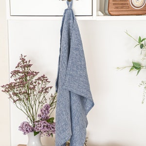 Kitchen Towels Set 5 Linen Towels Linen Dishcloths Set Dish Towels Guest Towels House Warming Hostess Gift Eco Friendly Towels image 8