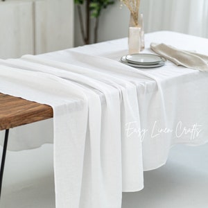 Linen Tablecloth | Large Tablecloth | Rectangle Tablecloth | Custom Tablecloth | Natural Table Cloth | Gift For Her | Table Linens