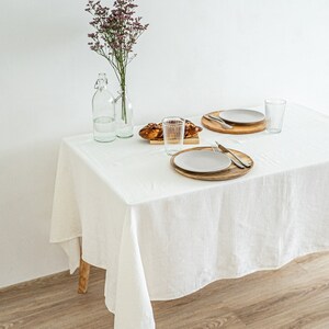 Linen Table Cloth Large Linen Tablecloth Custom Tablecloth - Etsy