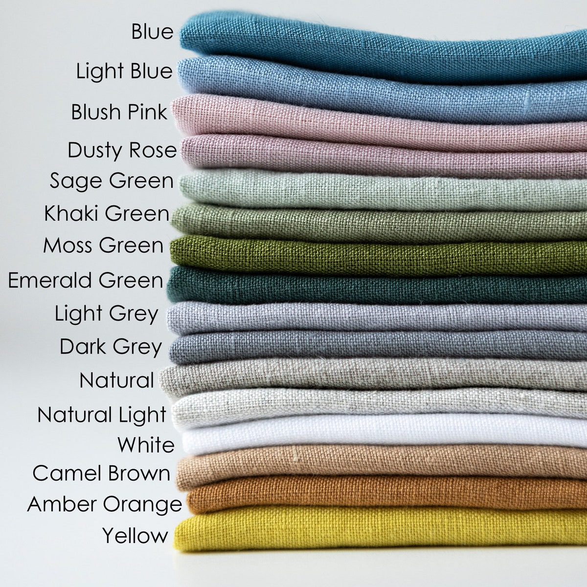 Washable Linen Napkin Set - Reusable Table Linens - Dinner Napkins - Linen Fabric Cloth Napkins - Stonewashed Linen Napkin Cloth Set - Etsy
