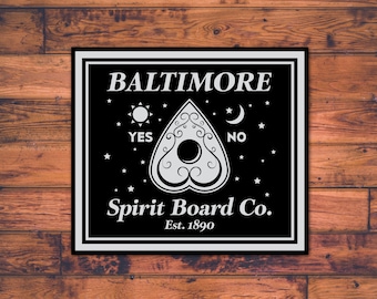 Baltimore Spirit Board Co. Sticker