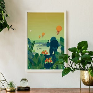 The Overlook - Art Print - 11inx17in or 18inx24in - Print Only
