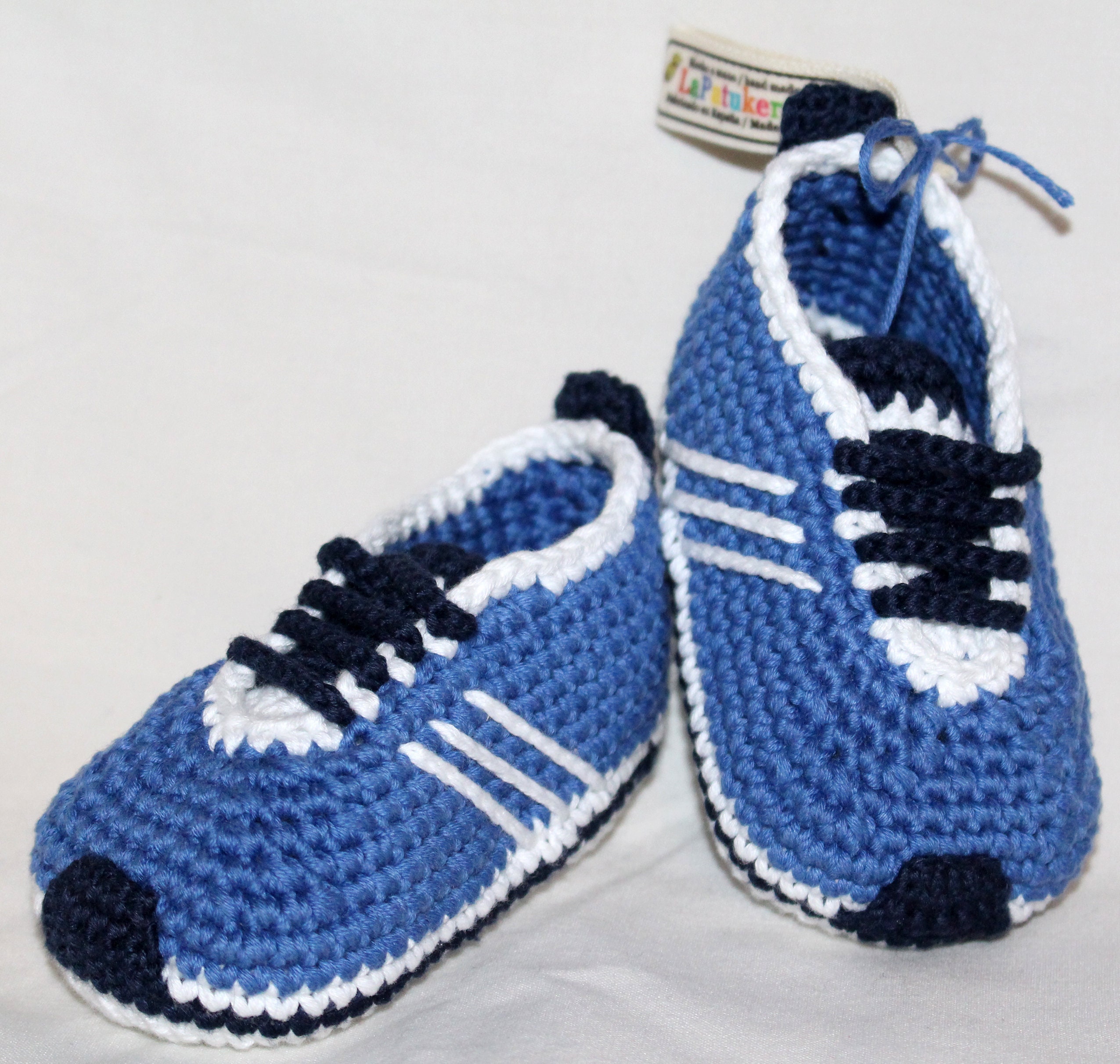Patucos Crochet Baby Shoes Unisex. Color to Choose From Etsy